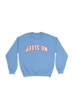 Load image into Gallery viewer, Alex Warren: No Sleep Blue Crewneck