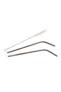 Acacia Kersey: Metal Reusable Straw Set