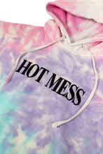 Load image into Gallery viewer, Adelaine Morin &#39;HOT MESS&#39; PASTEL TIE DYE HOODIE
