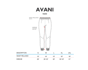 Avani 'AVANI' Black Joggers