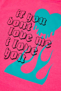 Avani 'If You Don't Love Me' Hot Pink Shirt