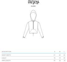 Load image into Gallery viewer, Liane V: Special Edition Unicorn Cropped Windbreaker Hoodie
